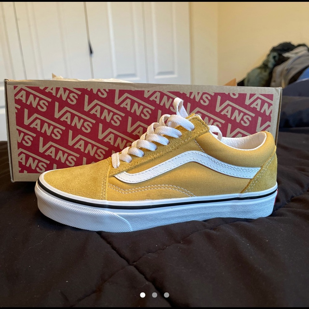 Never worn, still in box vans!